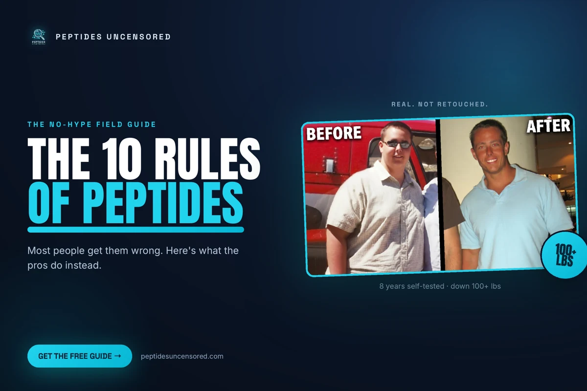 The 10 Rules of Peptides, free field guide